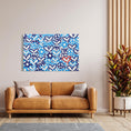 Load image into Gallery viewer, Jewish Love Red Accent Heart Canvas Print
