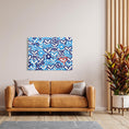 Load image into Gallery viewer, Jewish Love Red Accent Heart Canvas Print
