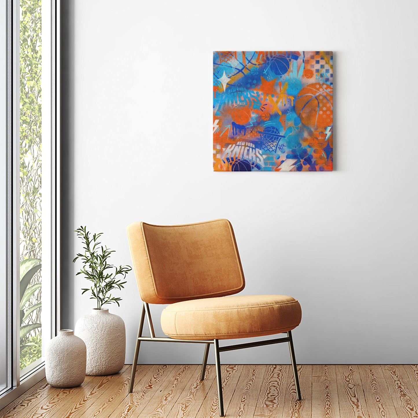 NYK Street Art Canvas Print