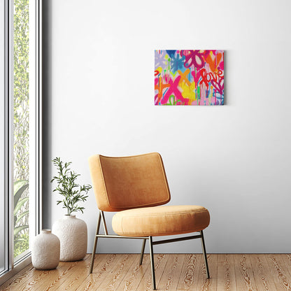 Graffiti Street Style Canvas Print