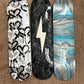 Black White Silver Electric Love Skateboard Deck