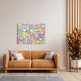 Load image into Gallery viewer, Lightning Love Graffiti Canvas Print
