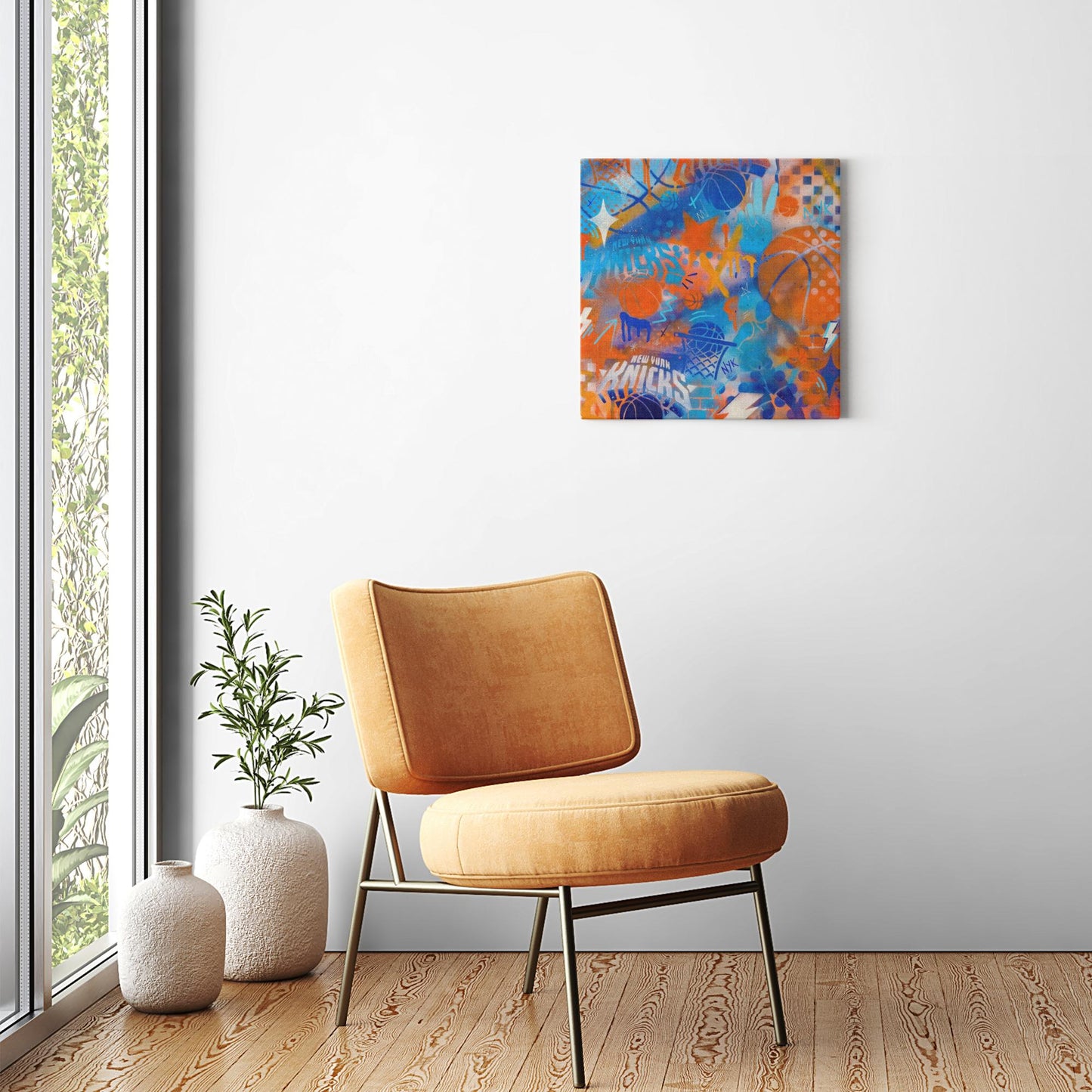 NYK Street Art Canvas Print