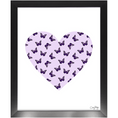 Load image into Gallery viewer, Butterfly Heart Framed Print
