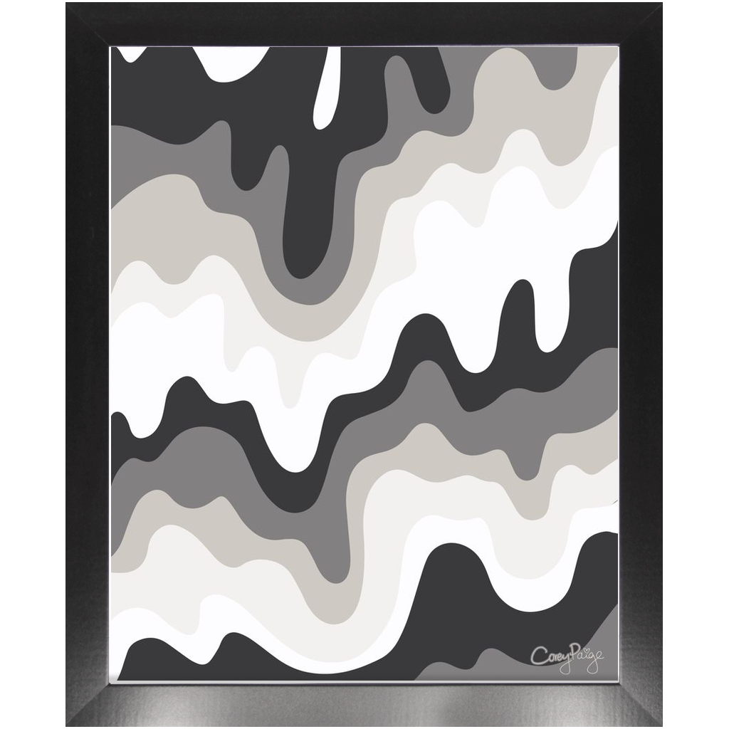 Drippy Framed Print