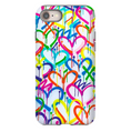 Load image into Gallery viewer, Rainbow Graffiti Hearts Phone Case
