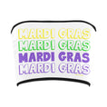 Load image into Gallery viewer, Mardi Gras Text Bandeau Top
