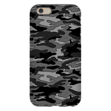 Gray Camouflage iPhone Case