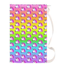 Unicorn Rainbow Ombre Laundry Bag