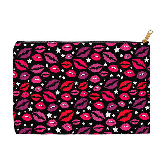 Lips & Stars Accessory Pouch