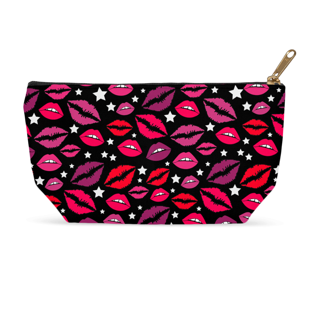 Lips & Stars Accessory Pouch