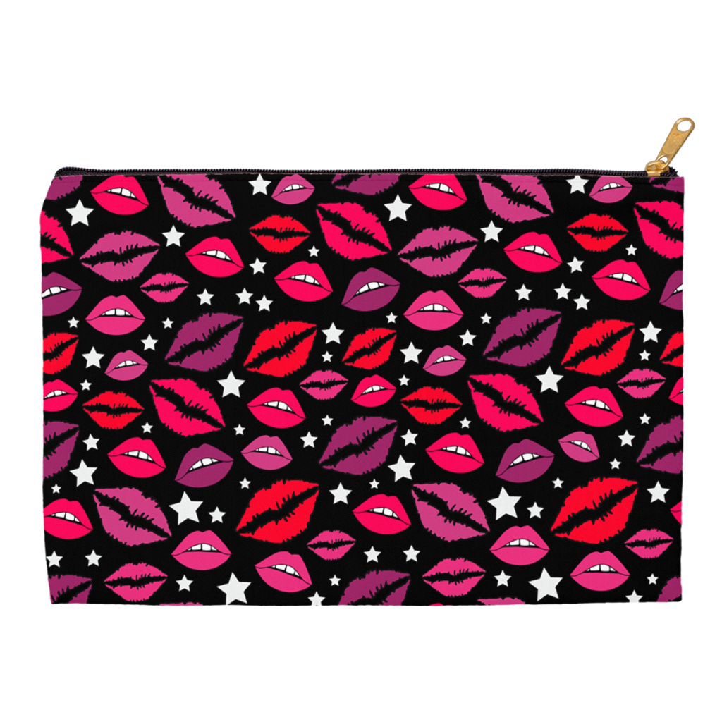 Lips & Stars Accessory Pouch