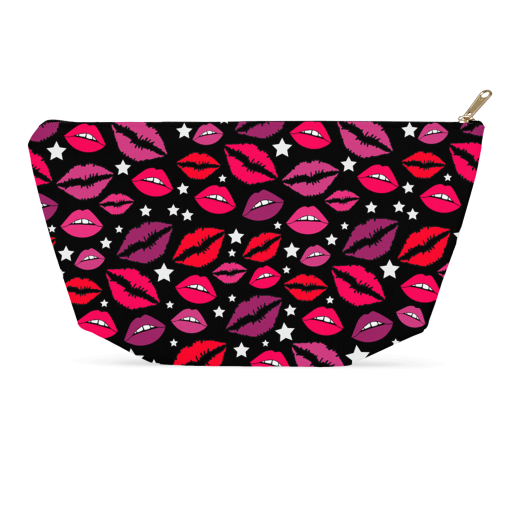 Lips & Stars Accessory Pouch