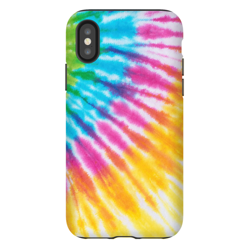 Cropped Tie Dye Phone Case