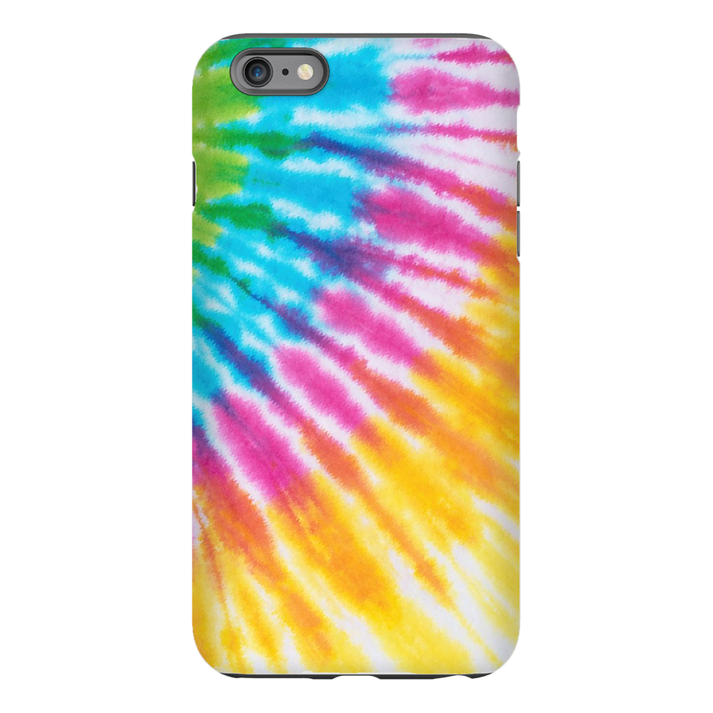 Cropped Tie Dye Phone Case