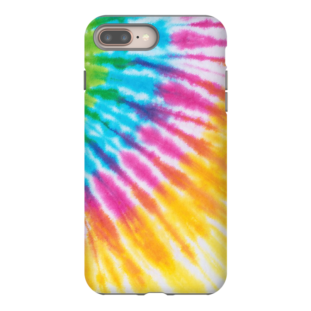 Cropped Tie Dye Phone Case