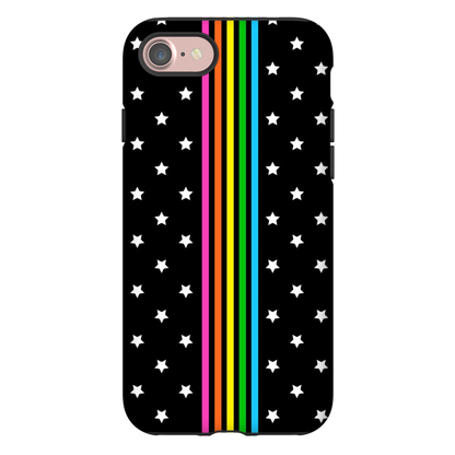 Rainbow Stripe Stars Phone Case
