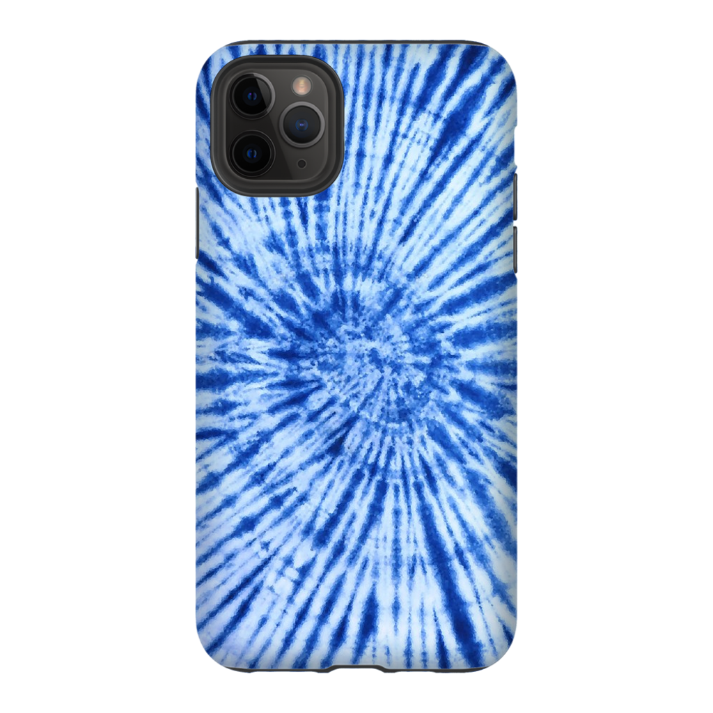 Blue Tie Dye Phone Case