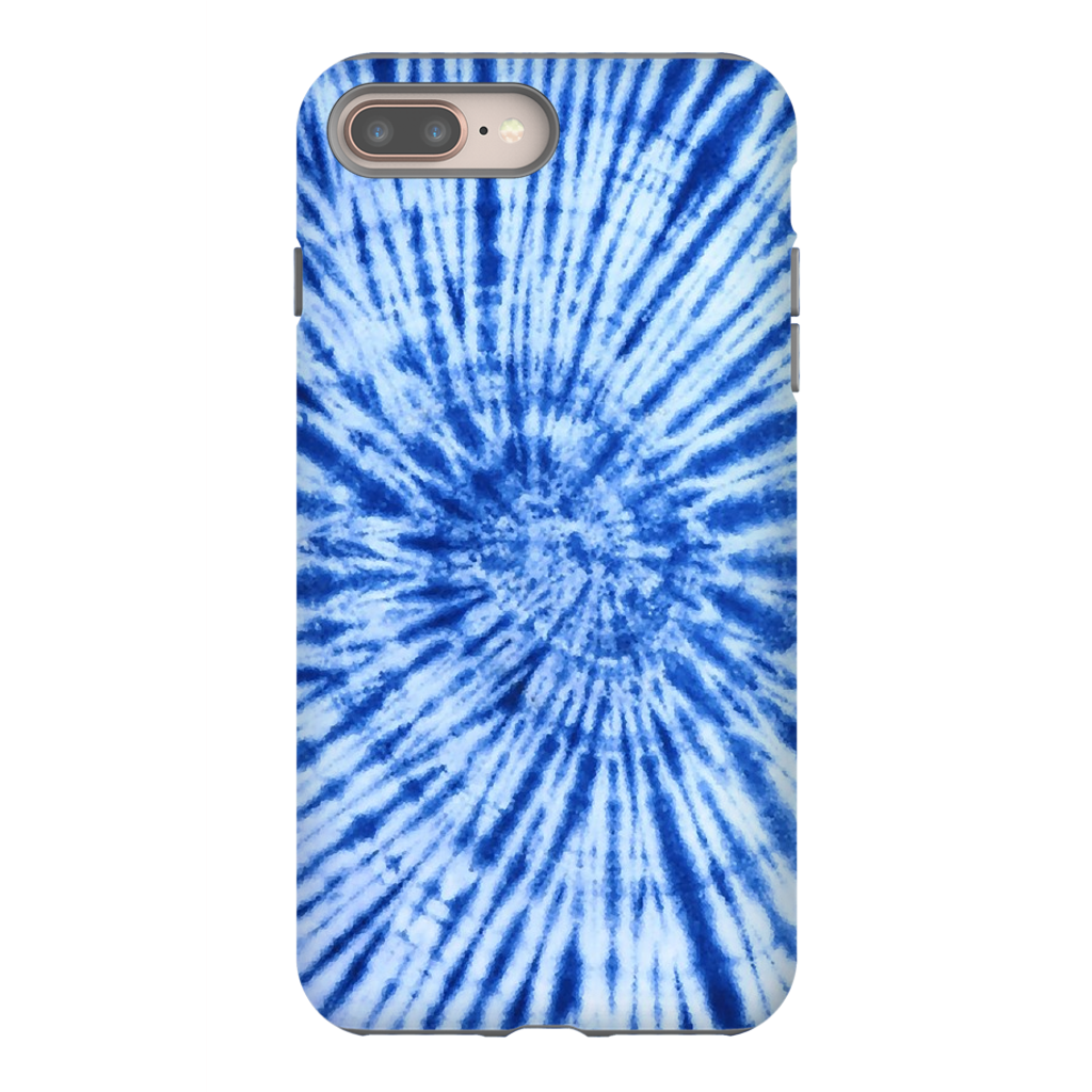 Blue Tie Dye Phone Case