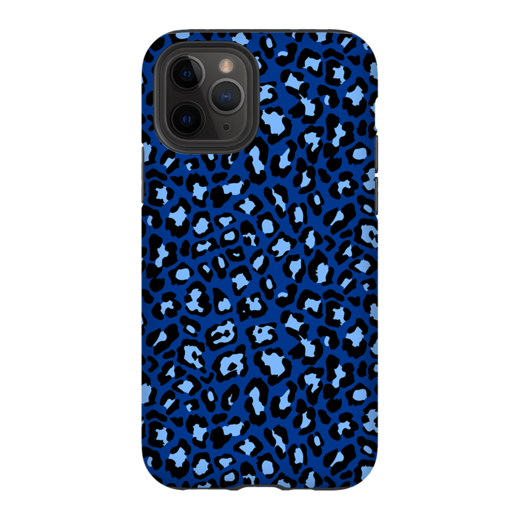 Blue Cheetah Phone Case