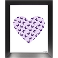 Load image into Gallery viewer, Butterfly Heart Framed Print
