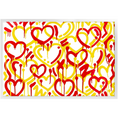 Load image into Gallery viewer, Electric Love College Colors Framed Print
