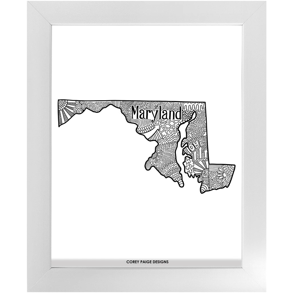State Pride Framed Print