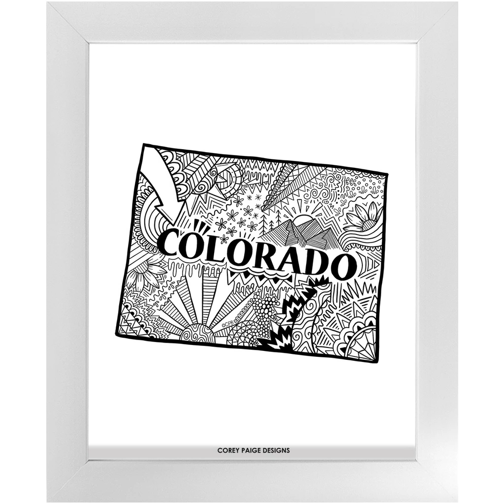 State Pride Framed Print