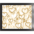 Load image into Gallery viewer, Tan Electric Love Framed Print
