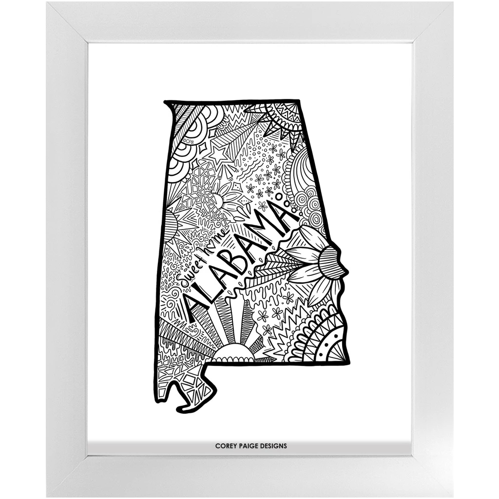 State Pride Framed Print