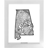 State Pride Framed Print