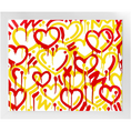 Load image into Gallery viewer, Electric Love College Colors Framed Print
