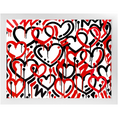 Load image into Gallery viewer, Electric Love College Colors Framed Print

