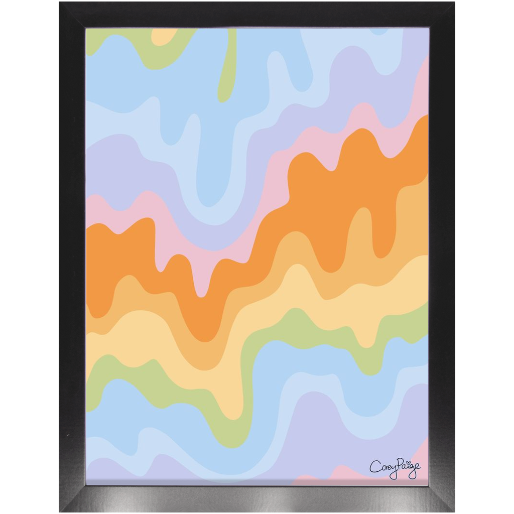 Drippy Framed Print