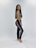 Black Trackside Leggings