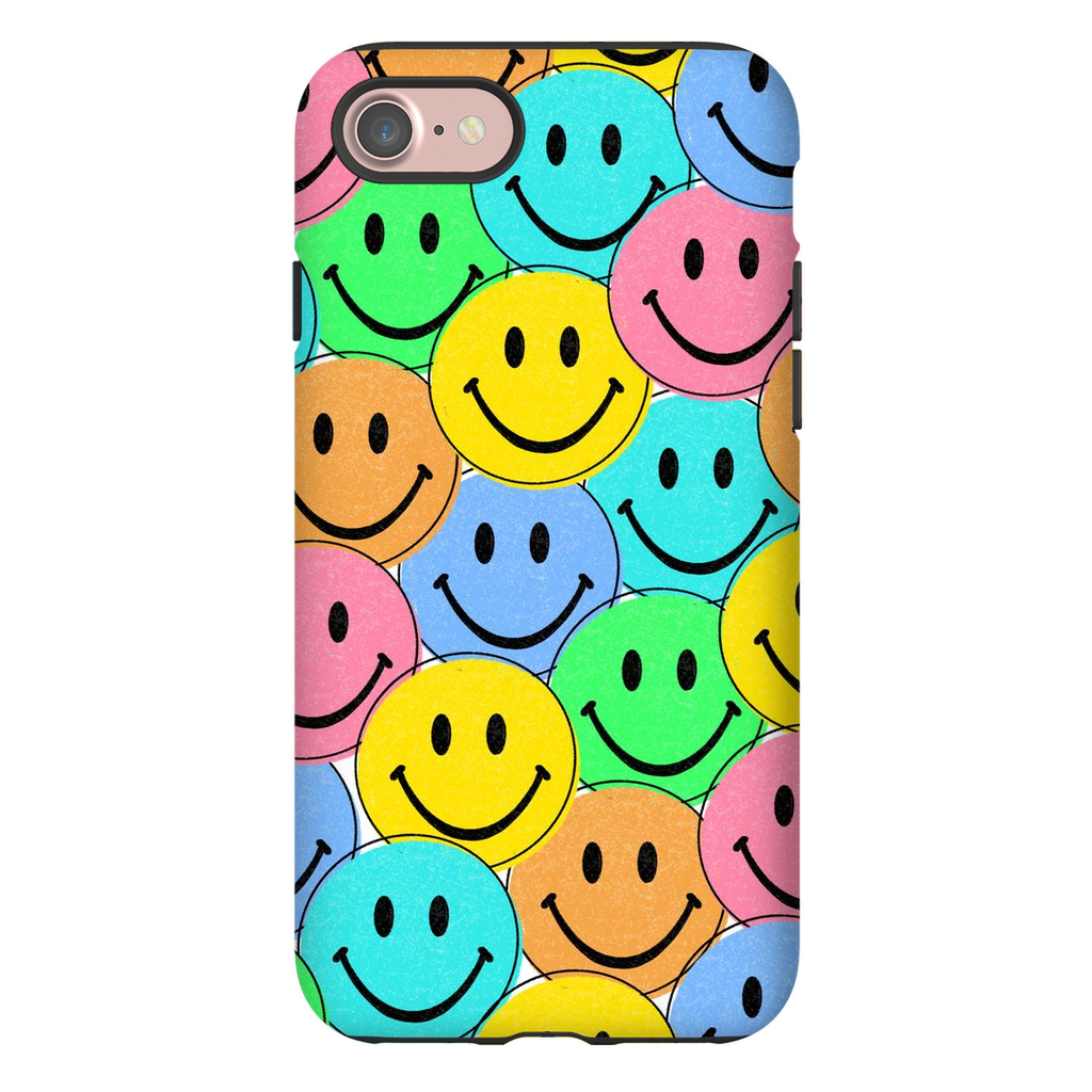 Happy Face Collage Phone Case
