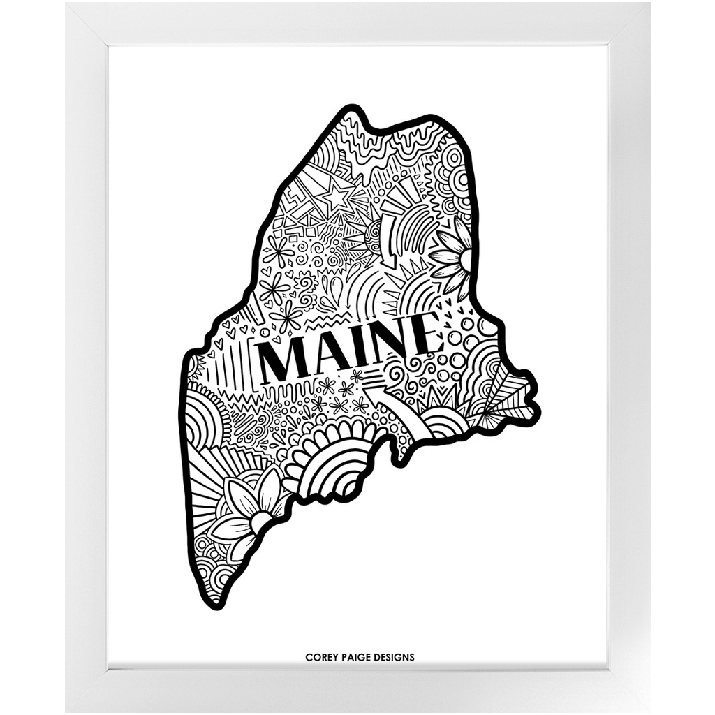 State Pride Framed Print