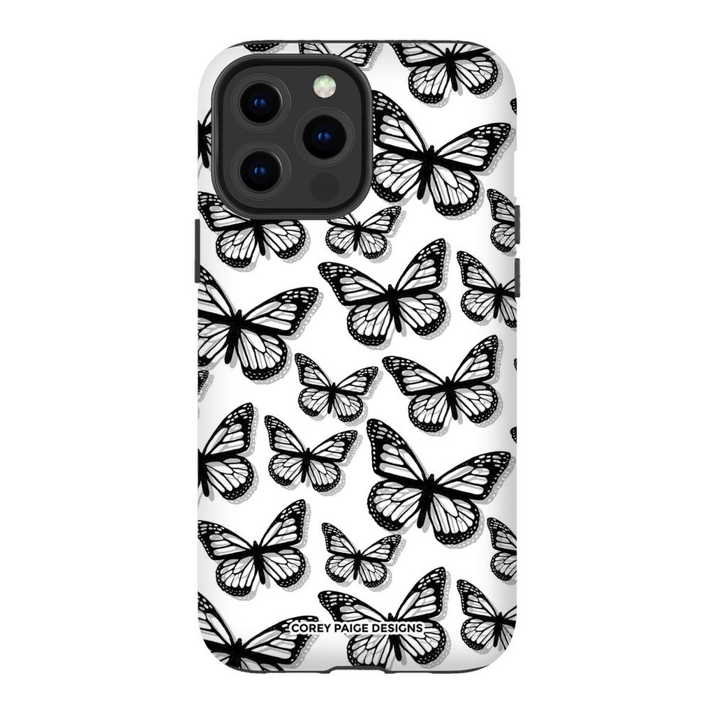 Black Butterflies Phone Case