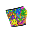Load image into Gallery viewer, Mardi Gras Collage Bandeau Top
