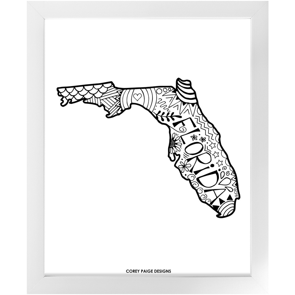State Pride Framed Print