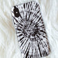 Black & White Tie Dye Phone Case