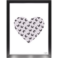 Load image into Gallery viewer, Butterfly Heart Framed Print
