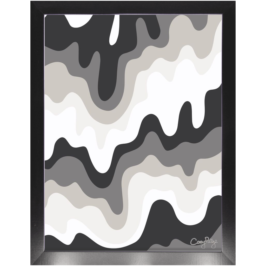 Drippy Framed Print