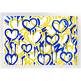 Load image into Gallery viewer, Electric Love College Colors Framed Print
