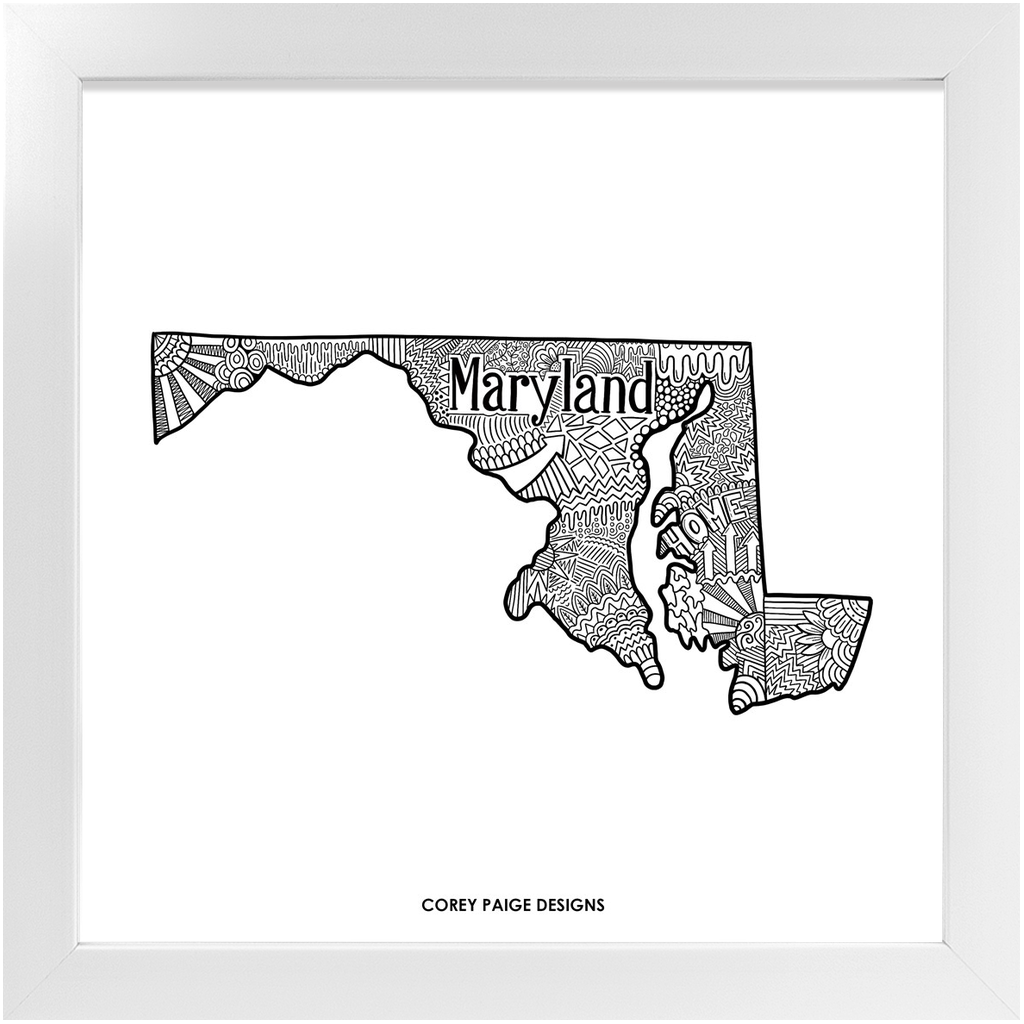 State Pride Framed Print