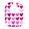 Load image into Gallery viewer, Painted Hearts Baby Bib
