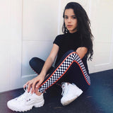 Black Trackside Leggings
