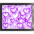 Load image into Gallery viewer, Purple Electric Love Framed Print
