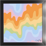 Drippy Framed Print