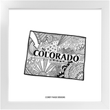 State Pride Framed Print
